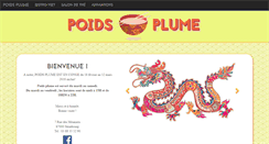 Desktop Screenshot of poids-plume.com